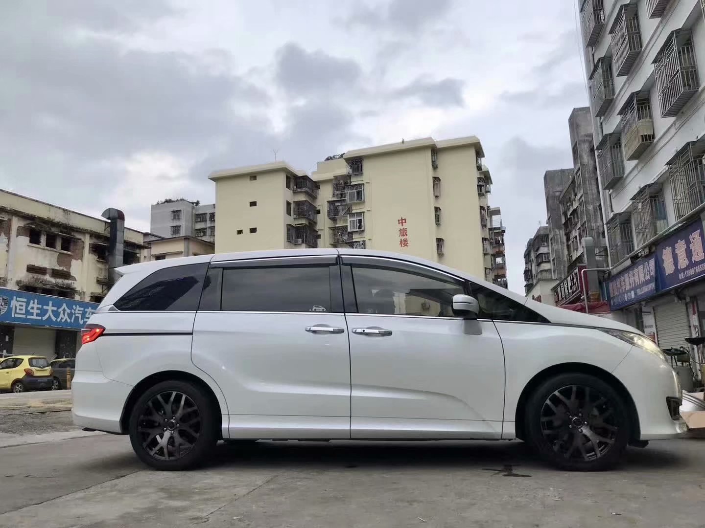 奧德賽，換RAYS S7 18寸 完工！