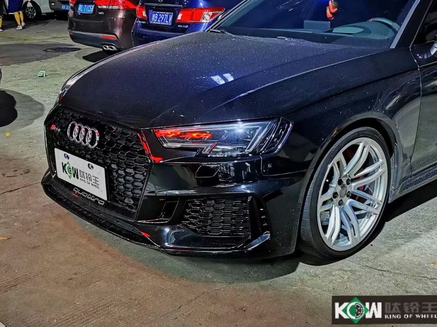 奧迪RS4 換原廠鍛造20寸完工！
