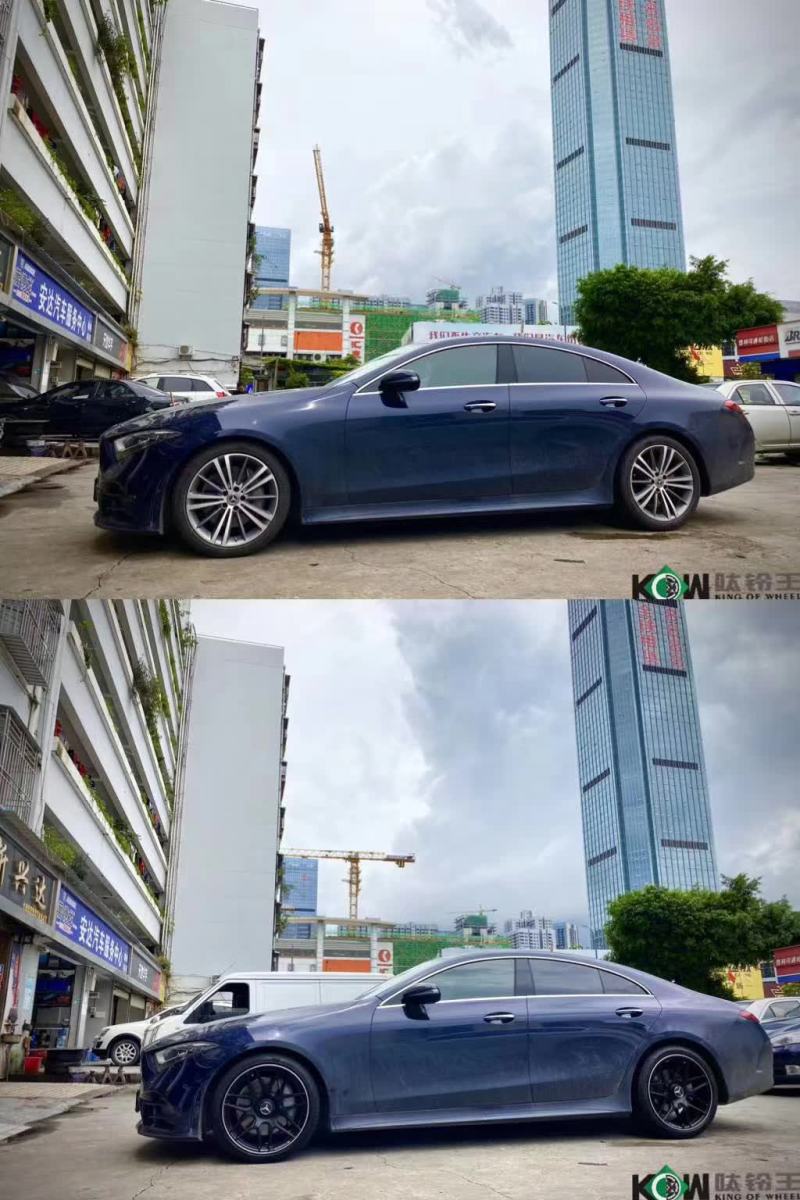 新款CLS 換 高端私人訂制鍛造 19寸 完工！