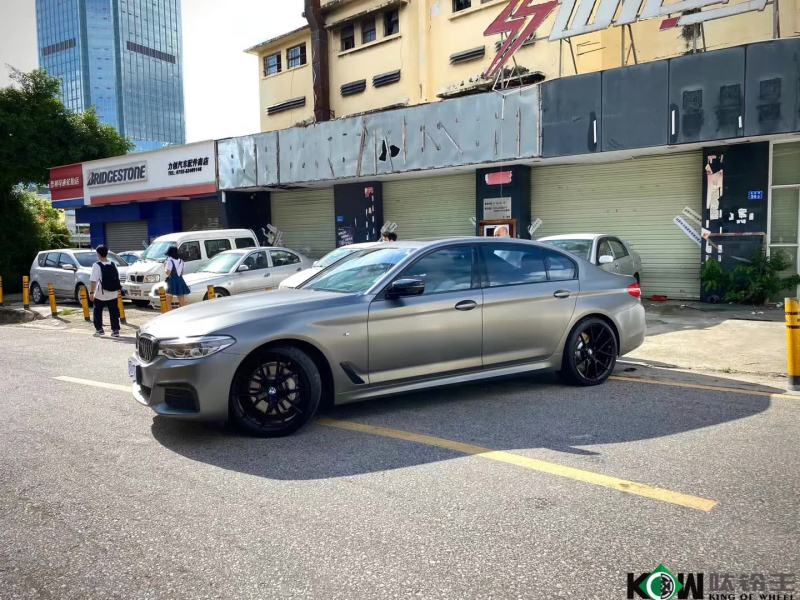 寶馬5系換高端私人訂制鍛造20寸