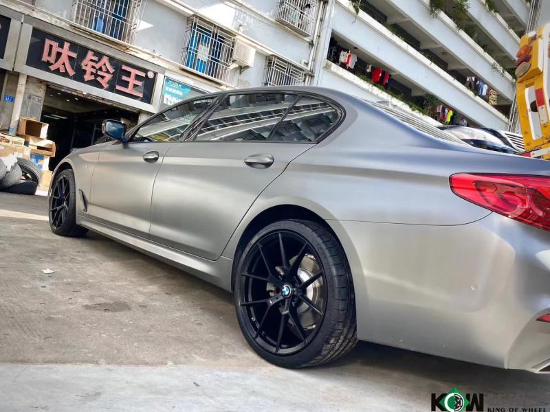 寶馬5系換高端私人訂制鍛造20寸