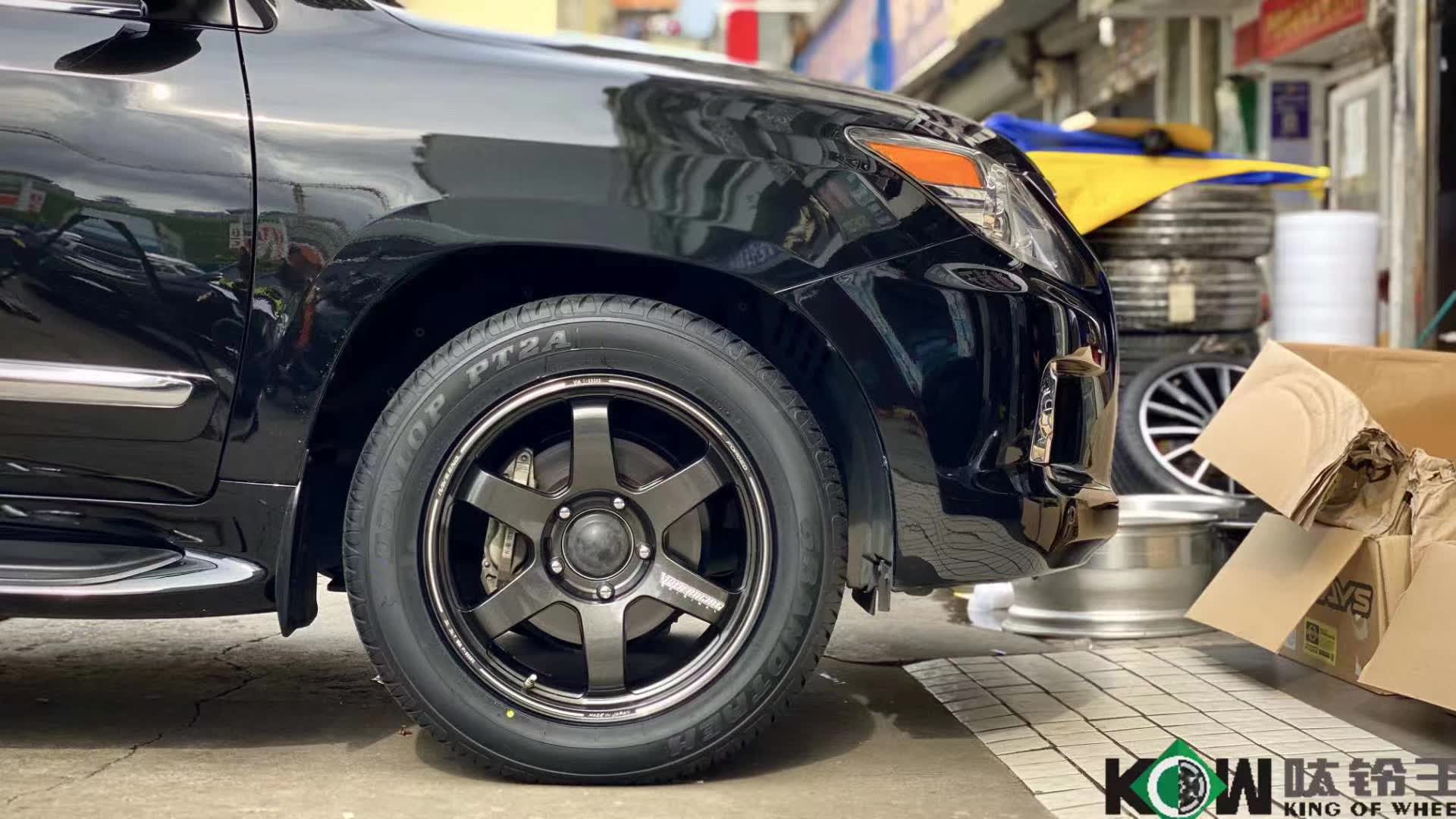 LX570 換全新RAYS TE37 20寸完工！