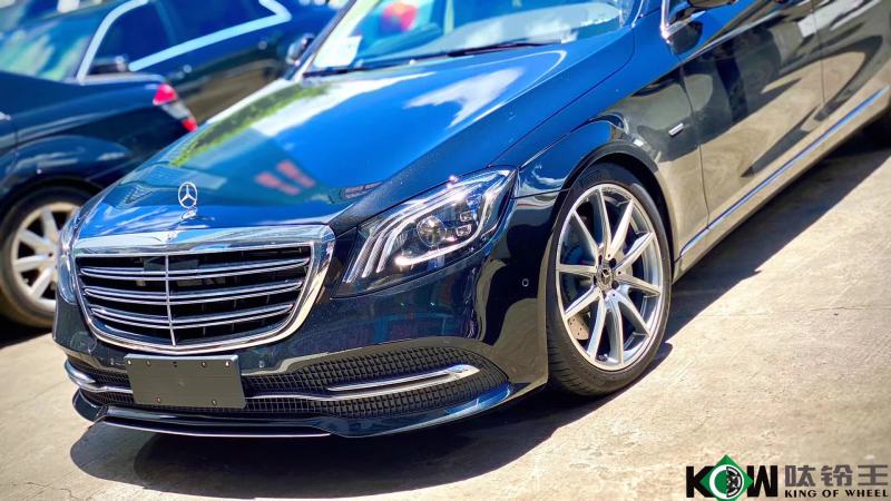 提新車(chē) 奔馳S 升級(jí)原廠20寸完工