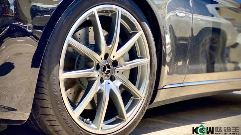 提新車(chē) 奔馳S 升級(jí)原廠20寸完工