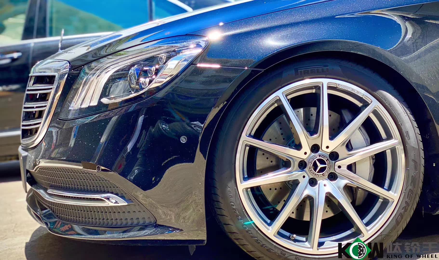 提新車(chē) 奔馳S 升級(jí)原廠20寸完工