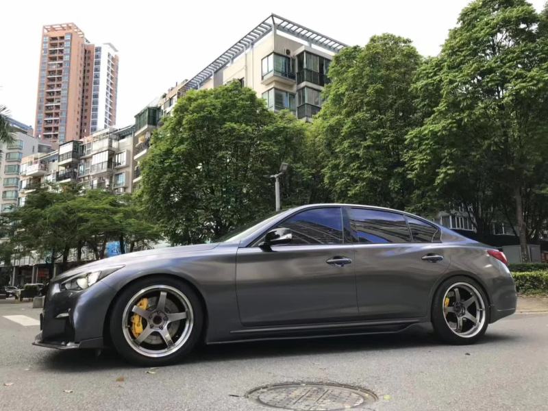 感謝回圖# 英菲尼迪Q50  19寸 ADVAN GT 完工 ！