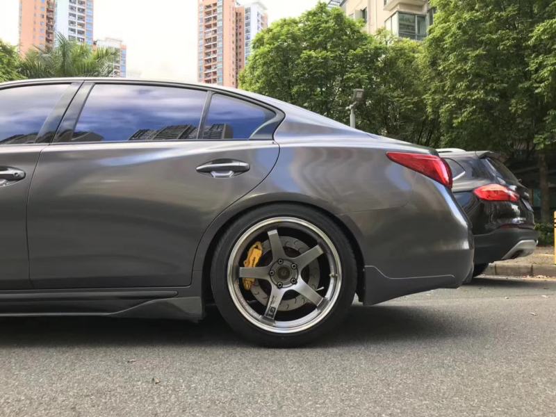 感謝回圖# 英菲尼迪Q50  19寸 ADVAN GT 完工 ！