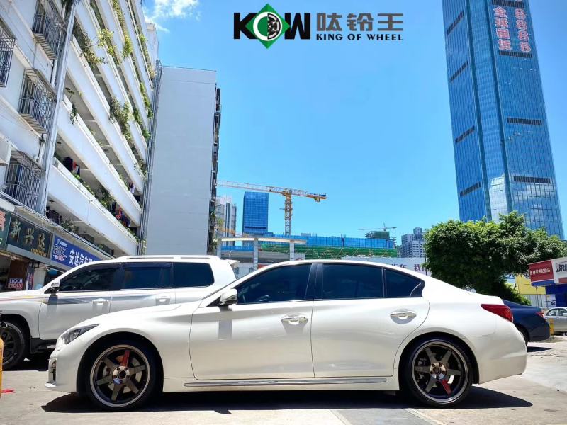 英菲尼迪，換RAYS TE37sl 19寸完工