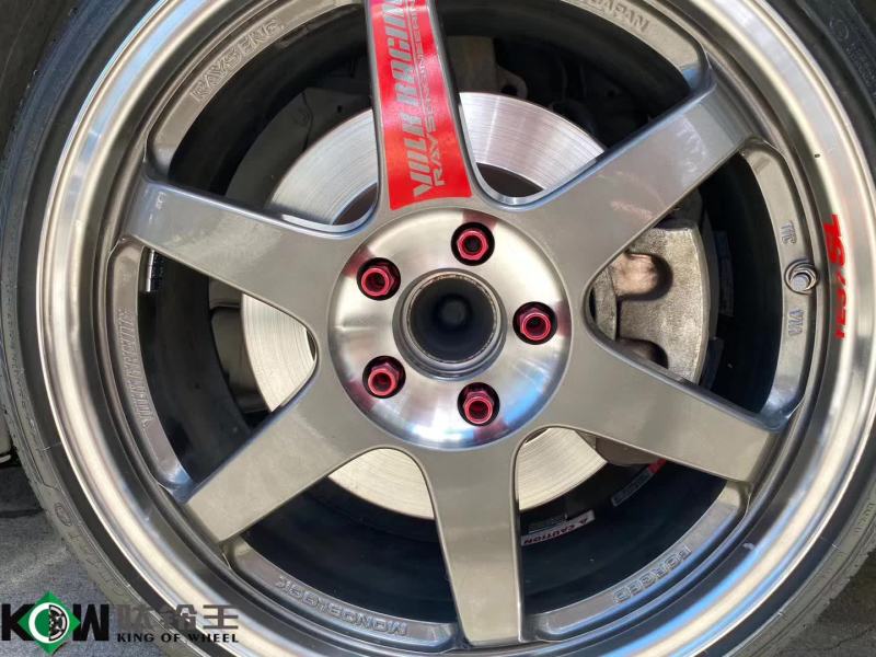 英菲尼迪，換RAYS TE37sl 19寸完工