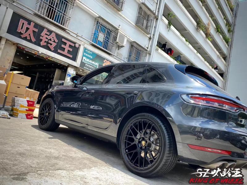 保時捷Macan 換高端私人定制鍛造21寸