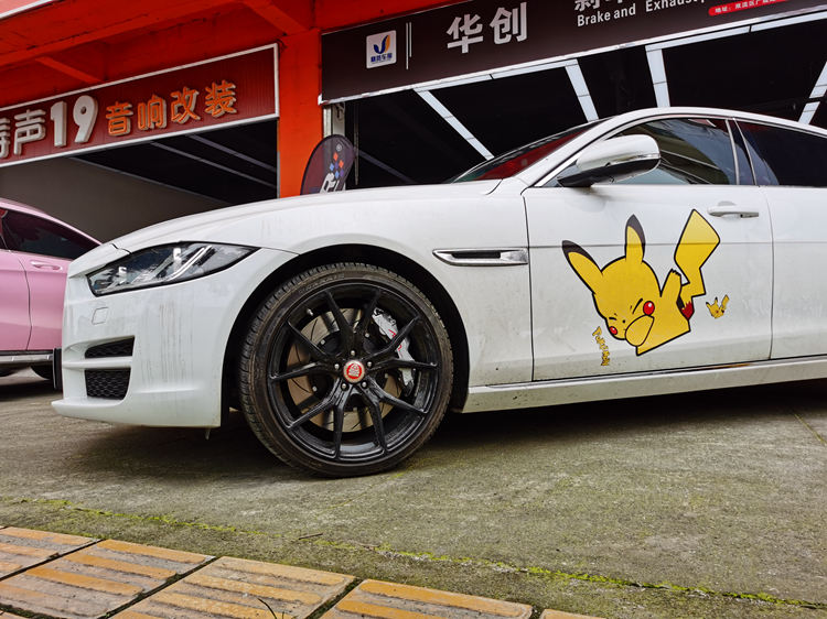 成都捷豹XEL改裝MA60GT六活塞剎車套件