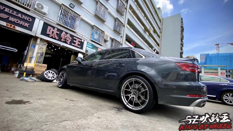 奧迪S4 換全新日本RAYS G025 19寸