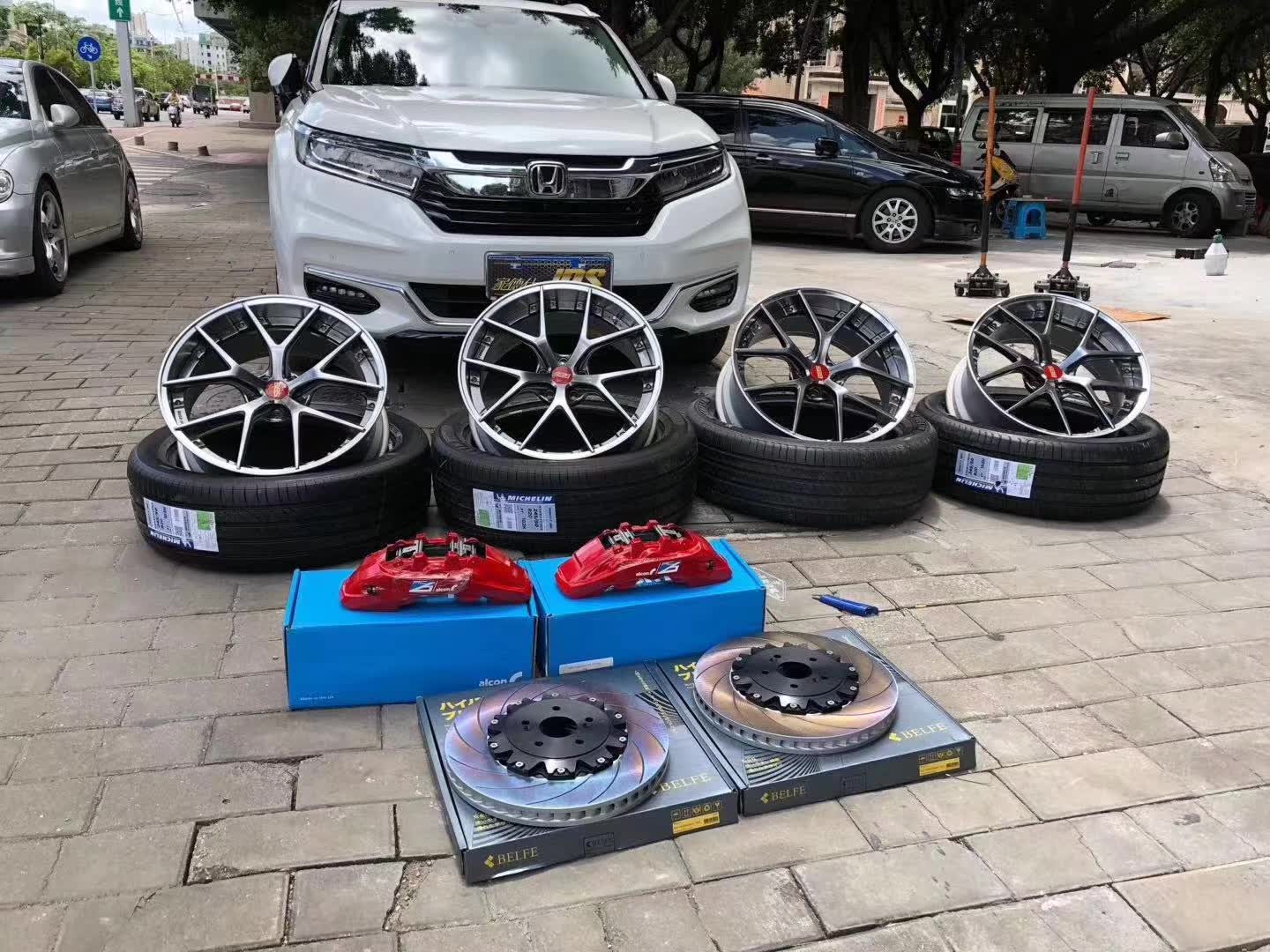 本田 冠道 BBS RIS 雙片鍛造 完工
