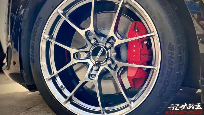 特斯拉Model 3 換全新RAYS G025 19寸完工