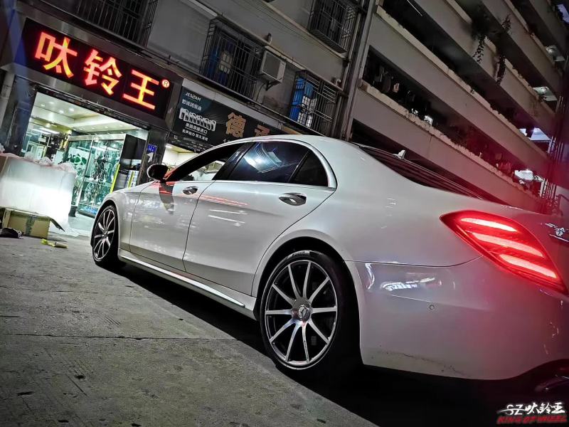 奔馳S 升級S63 AMG 原廠鍛造20寸完工