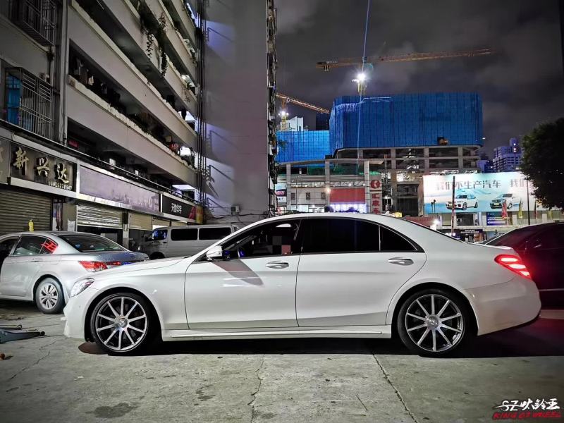 奔馳S 升級S63 AMG 原廠鍛造20寸完工