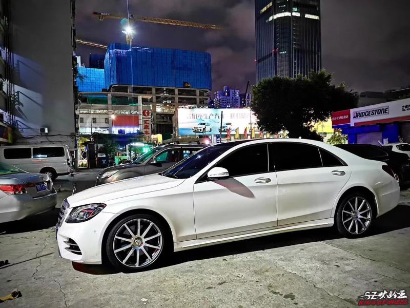奔馳S 升級S63 AMG 原廠鍛造20寸完工