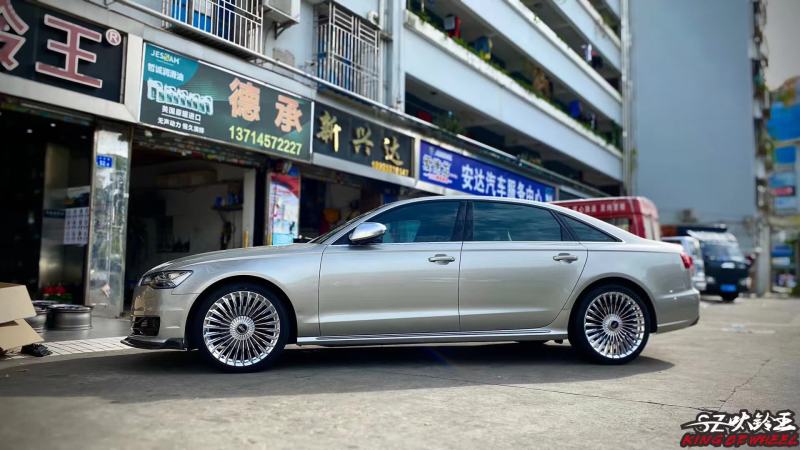 奧迪 ，換高端私人定制鍛造20寸完工