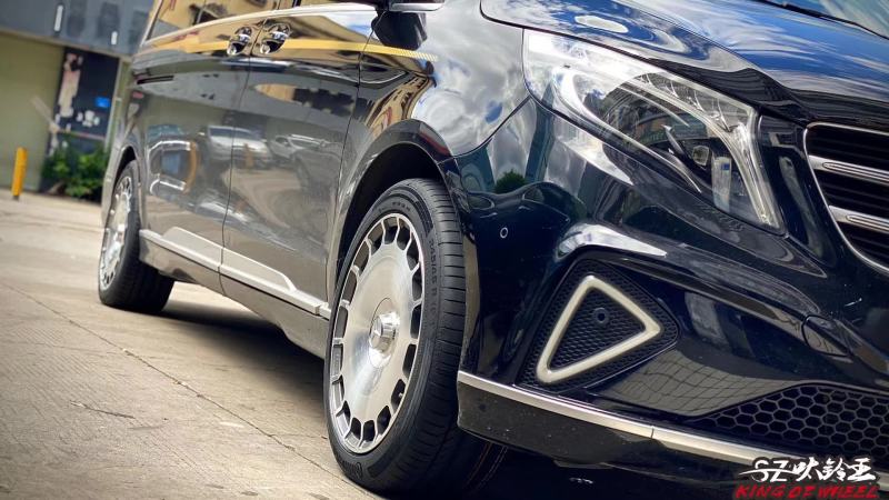 奔馳V260 升級(jí)高端私人定制鍛造19寸