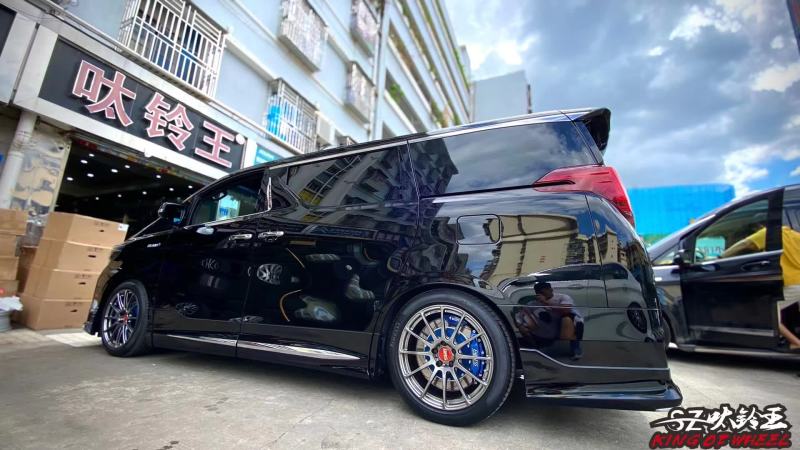 埃爾法 升級(jí)全新BBS FS 19寸達(dá)成