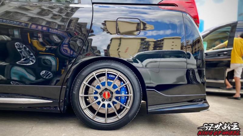 埃爾法 升級(jí)全新BBS FS 19寸達(dá)成