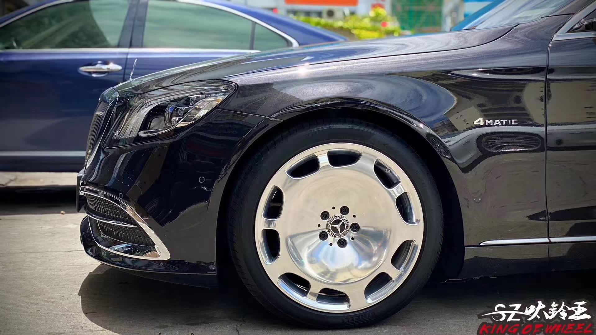提新車 邁巴赫S450 升級原廠鍛造20寸大燒餅完工！