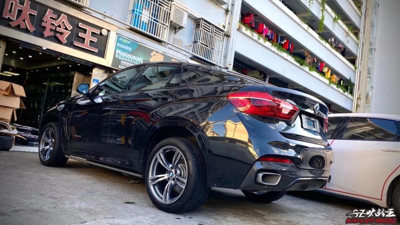 寶馬X6 換M6原廠鍛造20寸完工！