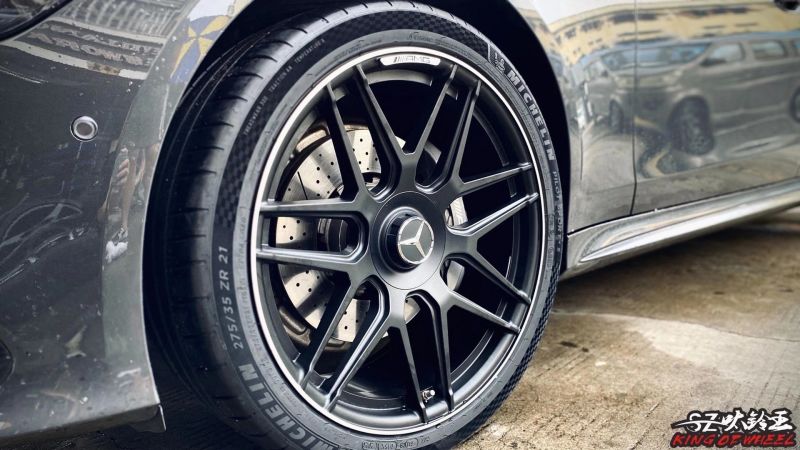 奔馳 AMG GT50 換私人定制鍛造 + 米其林PS4S 完工！~