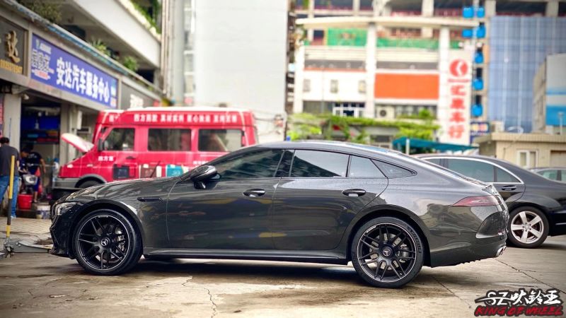 奔馳 AMG GT50 換私人定制鍛造 + 米其林PS4S 完工！~