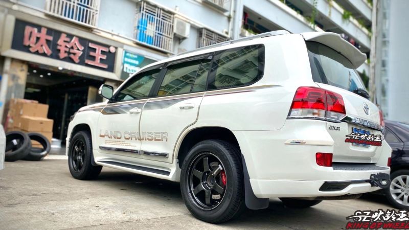 陸巡 ，換 RAYS TE37 ULTRA L 20寸完工