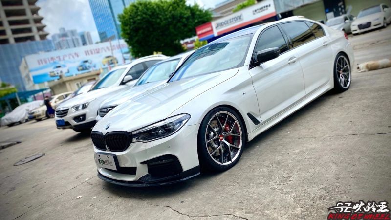 寶馬5系 換日本 BBS RI-S 20寸