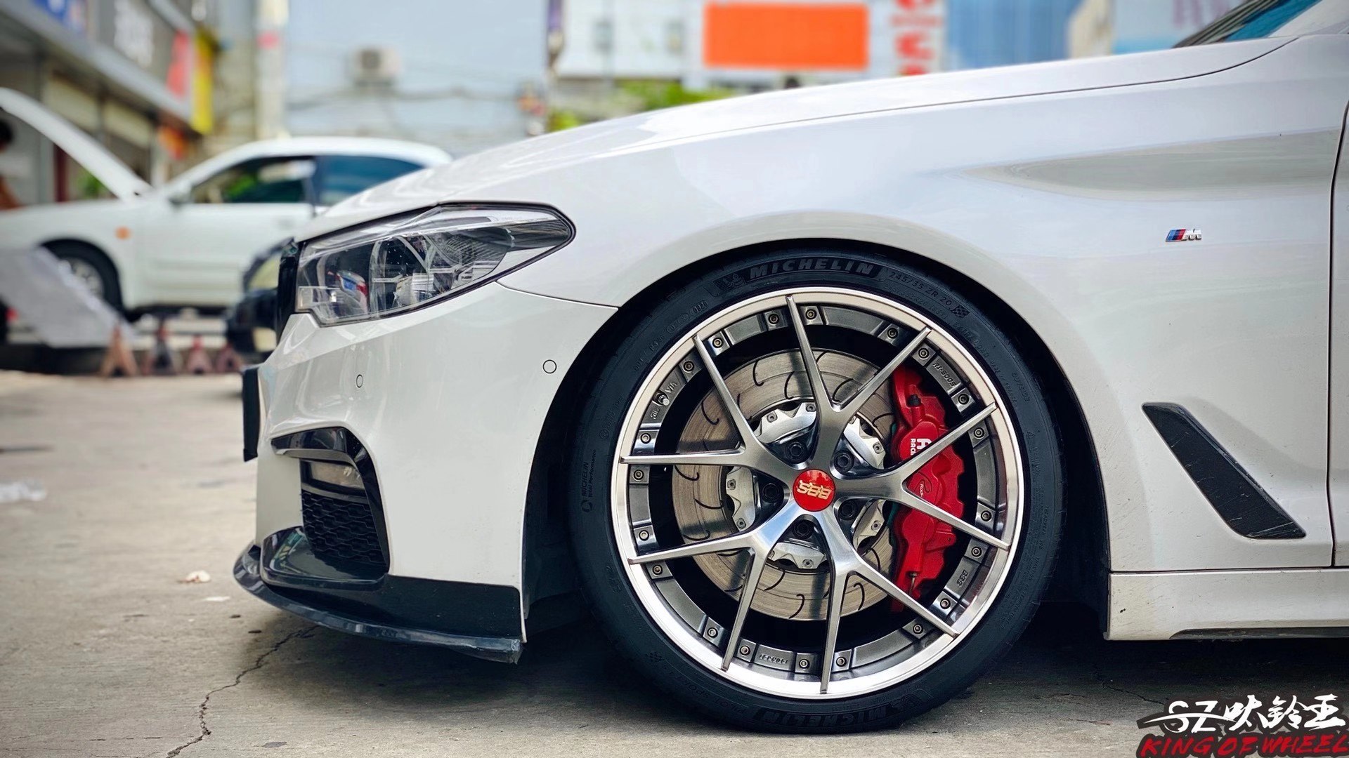 寶馬5系 換日本 BBS RI-S 20寸