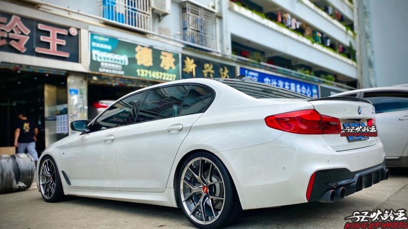 寶馬5系 換日本 BBS RI-S 20寸