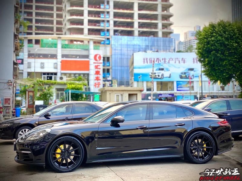 美國 Vossen HF-3 高亮黑 帕拉梅拉 971首裝