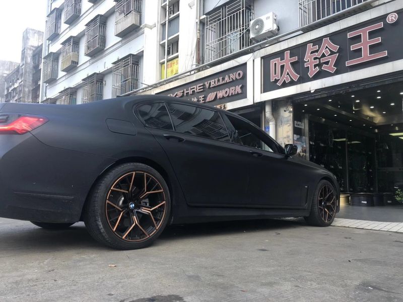 新款7系，換 20寸 私人高端定制鍛造 完工