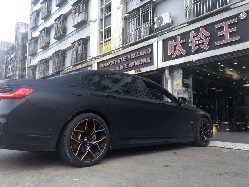 新款7系，換 20寸 私人高端定制鍛造 完工