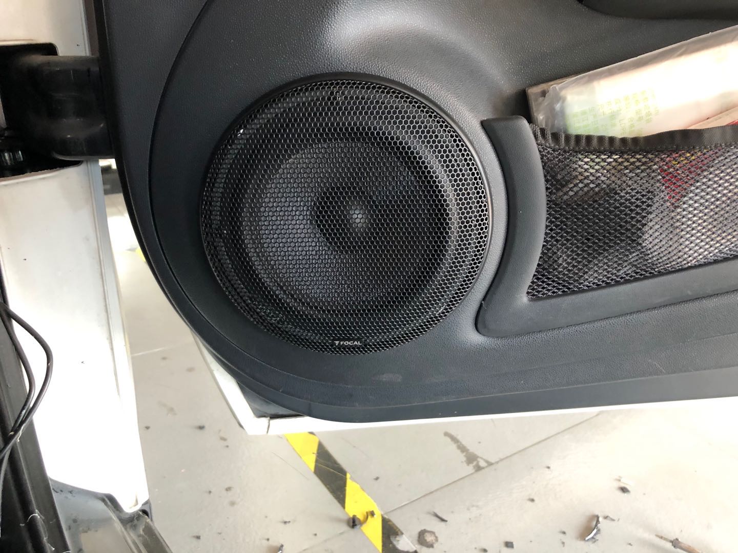 汕頭星悅汽車音響奔馳smart打造專屬好音響改裝意大利赫茲RLK165二分頻喇叭赫茲HDP4功放來福低音炮