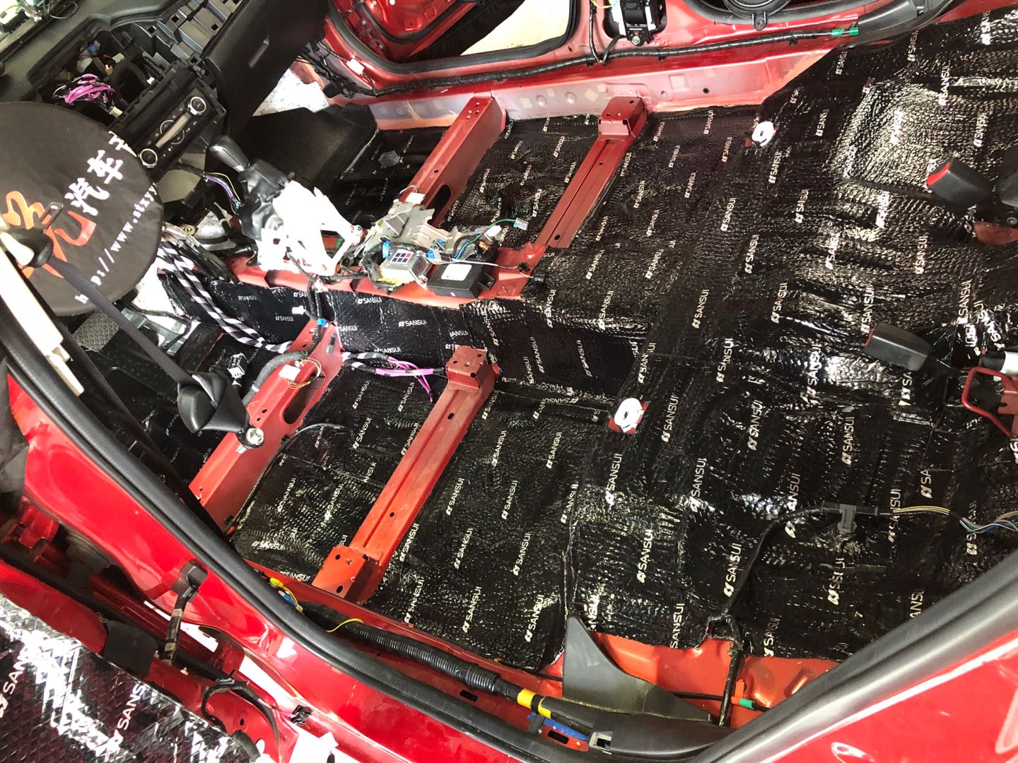 汕頭星悅汽車音響馬自達阿特茲全車升級山水隔音降噪一次解決噪音問題音響改裝星悅定制套餐駛入音樂世界