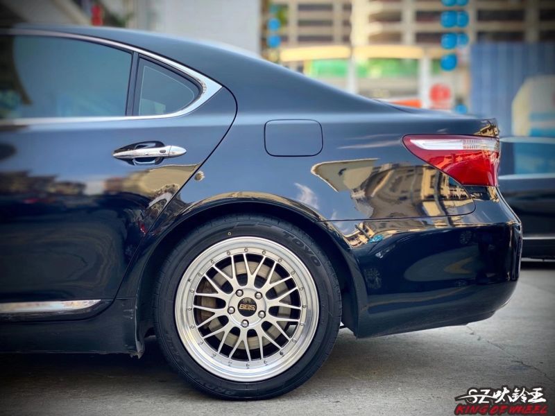 雷克薩斯LS460 換日本 BBS LM 19寸
