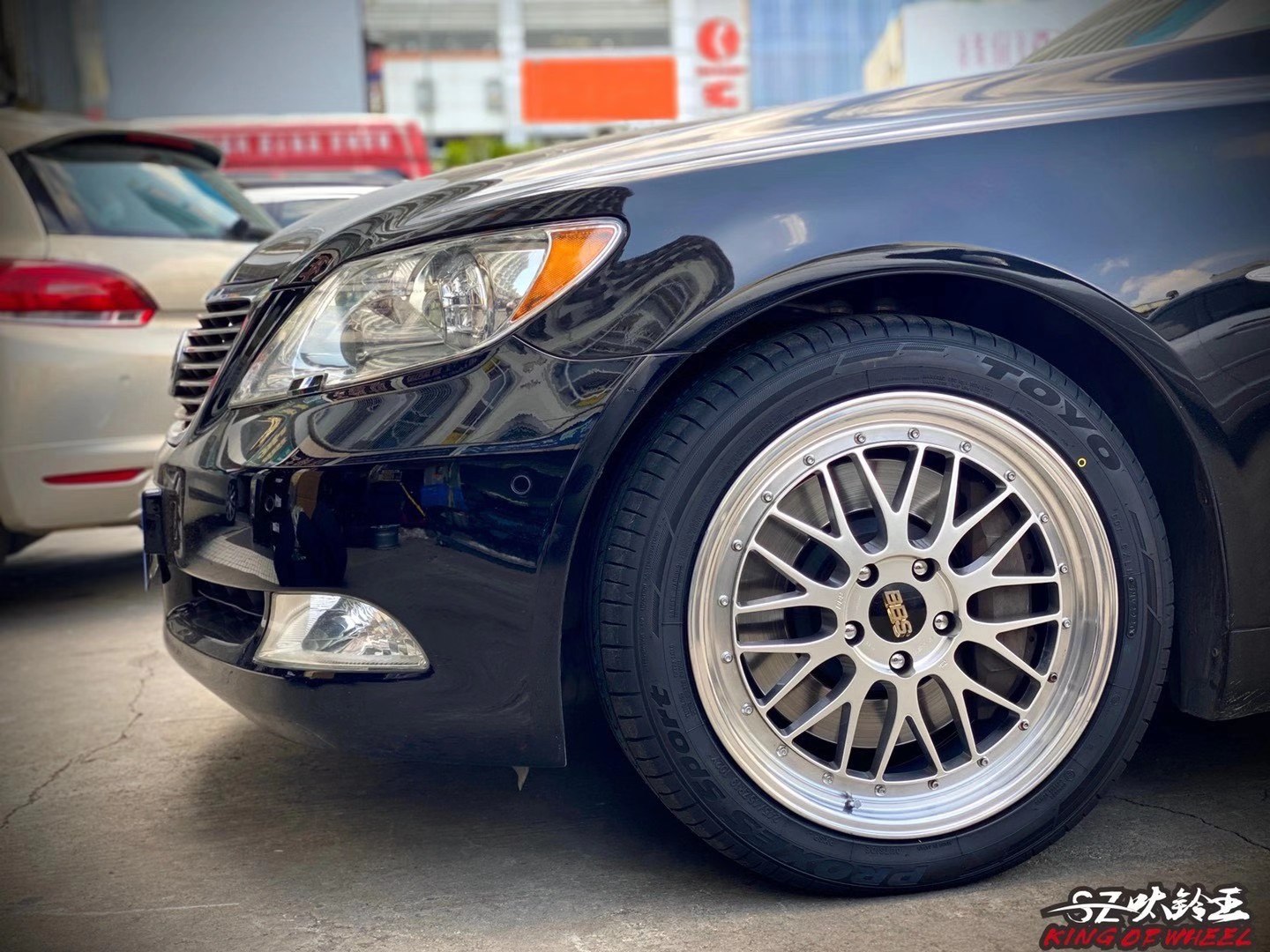 雷克薩斯LS460 換日本 BBS LM 19寸