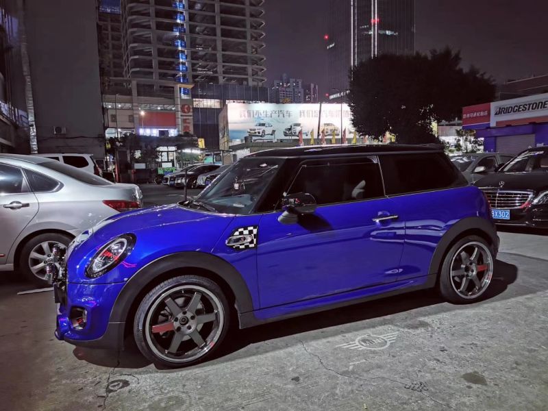 MINI ↑ RAYS TE37 SL 完工 ！
