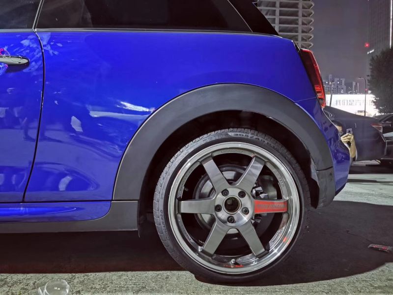 MINI ↑ RAYS TE37 SL 完工 ！