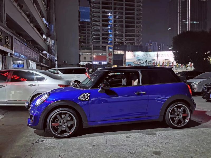 MINI ↑ RAYS TE37 SL 完工 ！