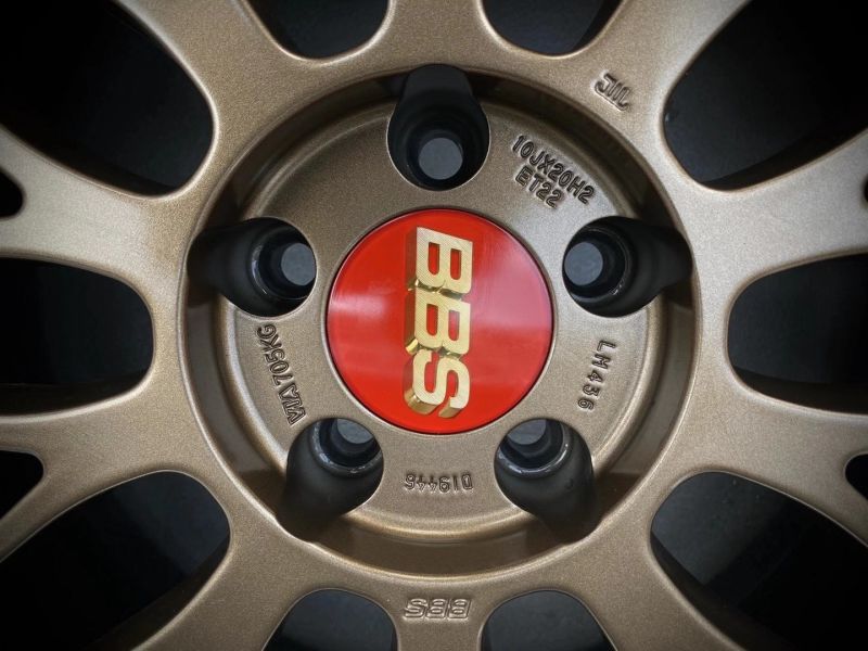 9.9新 日本BBS LM 古銅色限量版