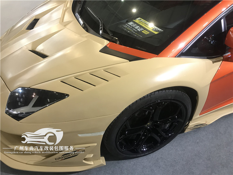 蘭博基尼LP700改裝SVJ大包圍 Aventador大牛7250前后杠葉子板尾翼