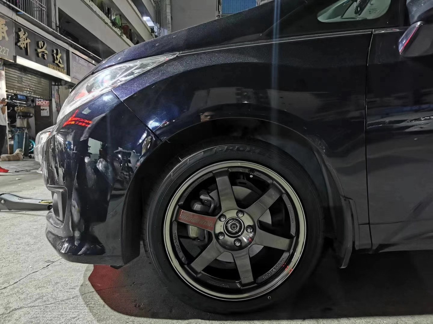 奧德賽 換RAYS TE37SL 18寸完工
