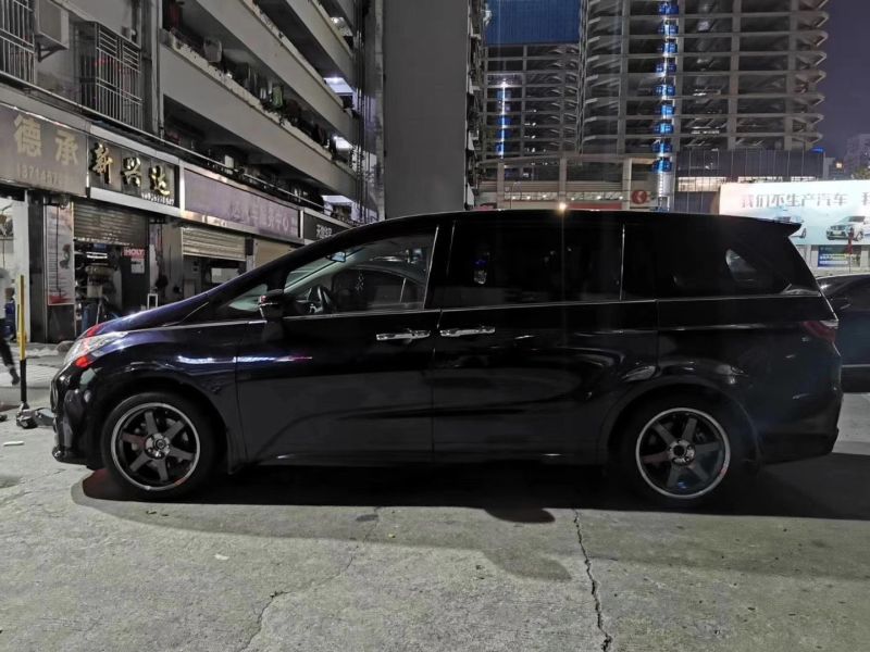 奧德賽 換RAYS TE37SL 18寸完工