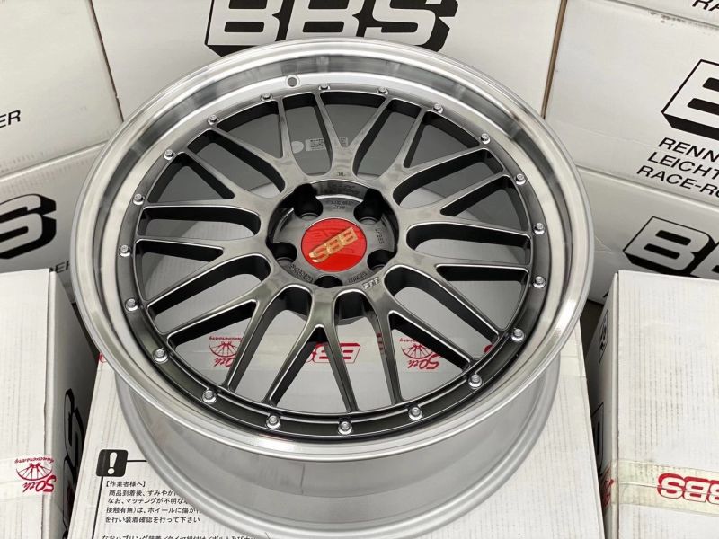 全新# 日本BBS LM 双片锻造20寸