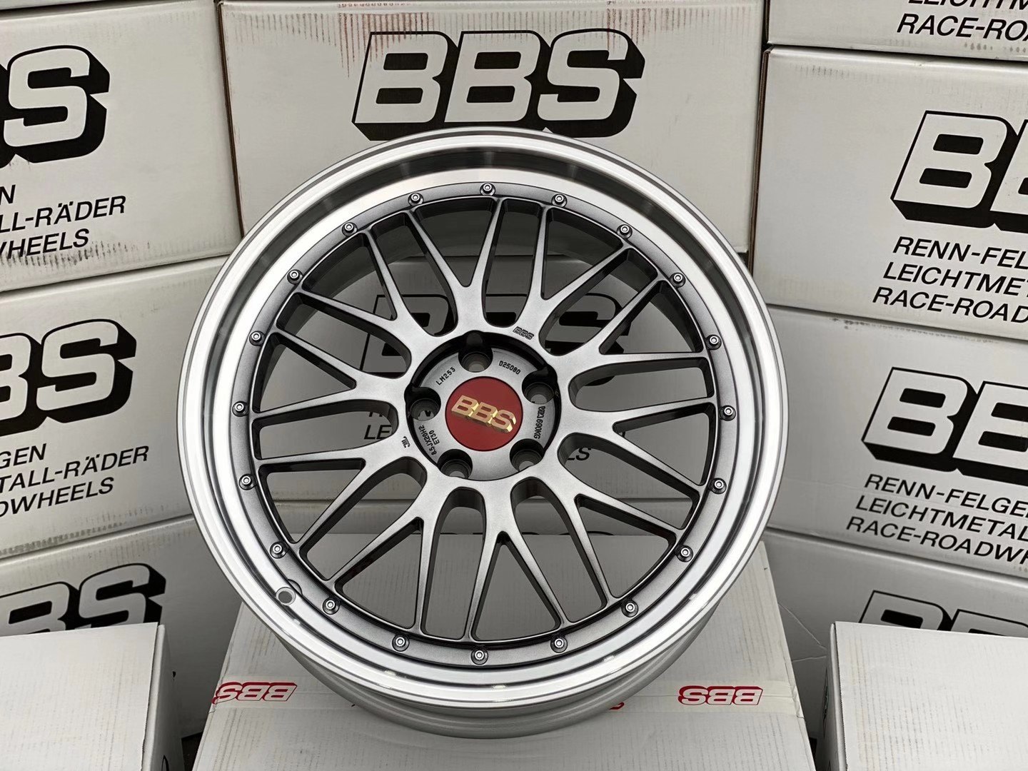 全新# 日本BBS LM 双片锻造20寸