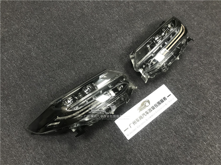 豐田埃爾法兩眼大燈 老款改裝新款原廠全新 拆車三眼大燈總成包圍